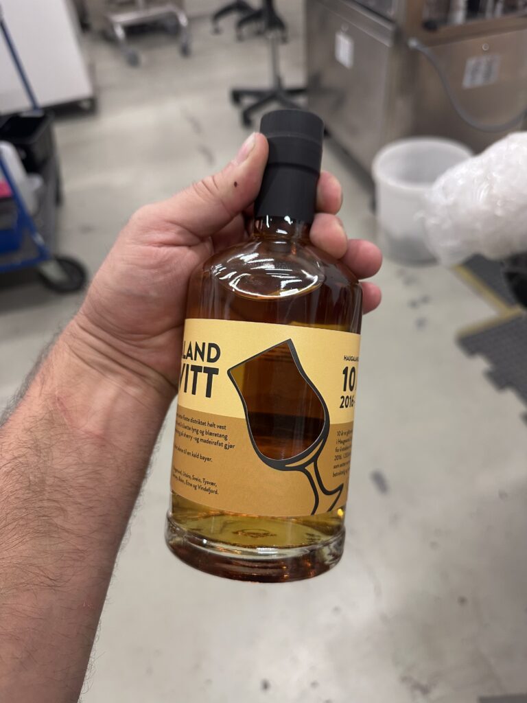 Den første tappingen